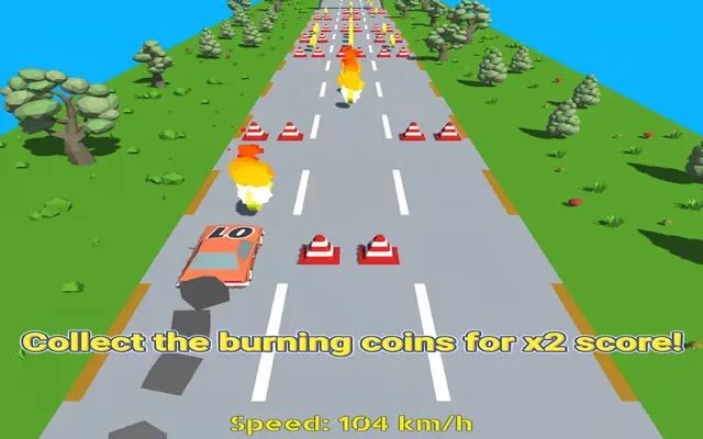 Car Runner 3D android App screenshot 1